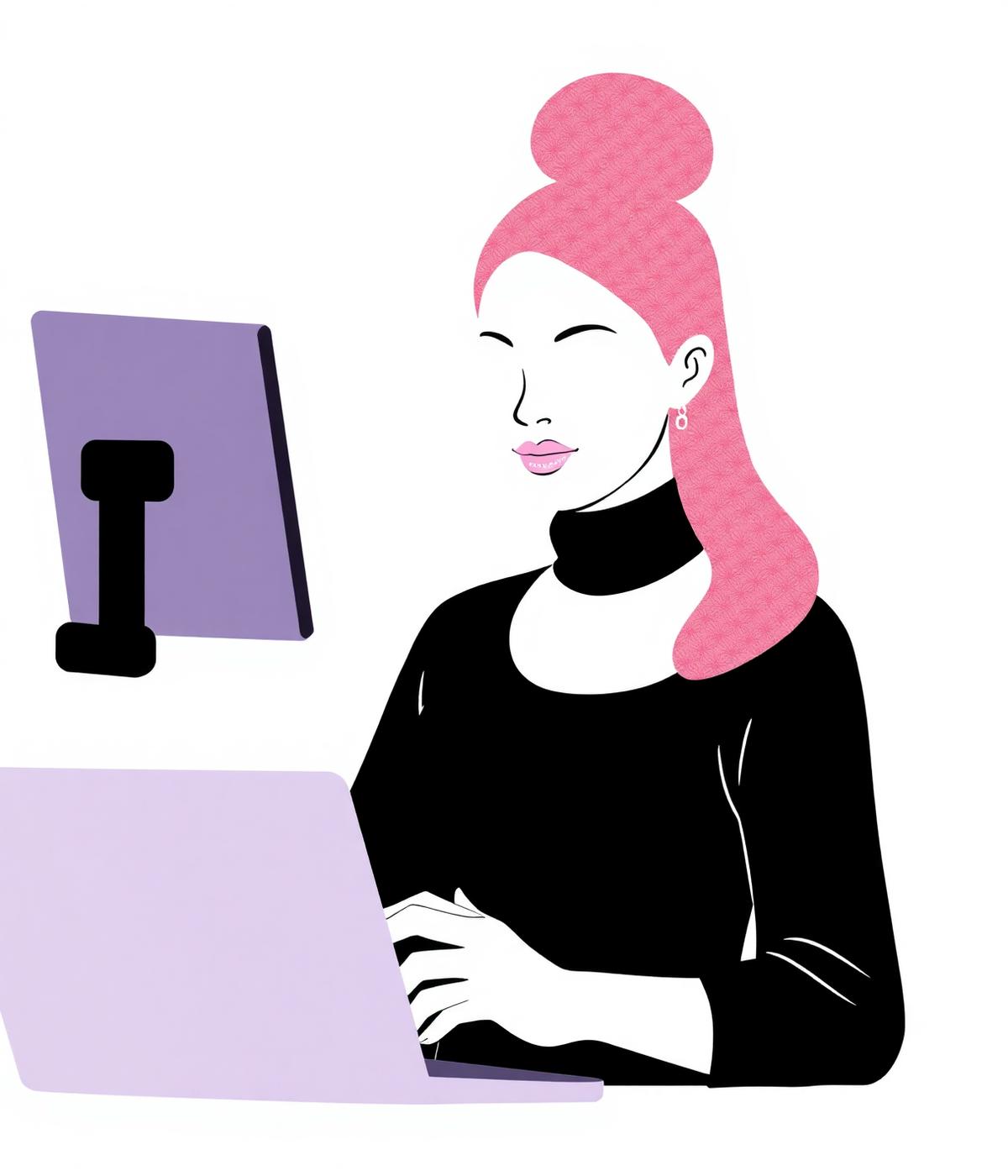 Founder of ABI's Web & Social Co. at work